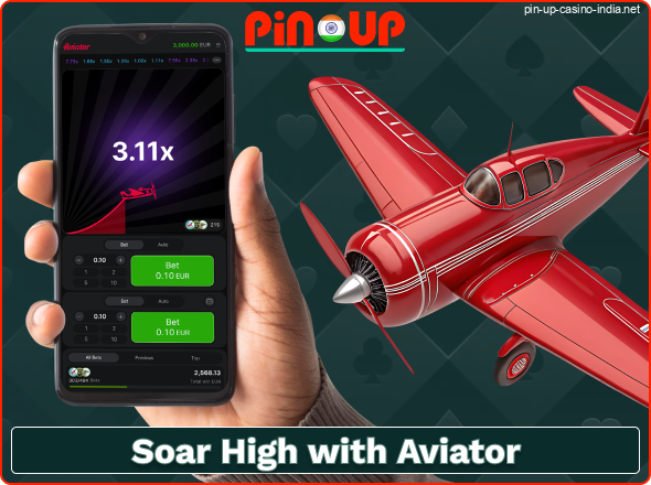 Play Aviator in the Pin-Up app for Indians