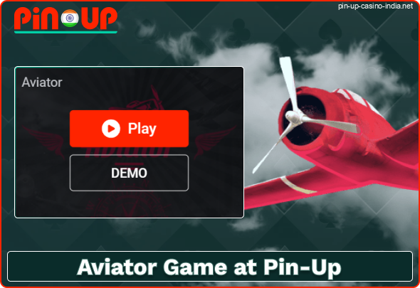 Try Aviator at Pin-Up India Casino