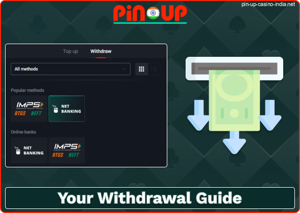 How to Cash Out at Pin-Up India